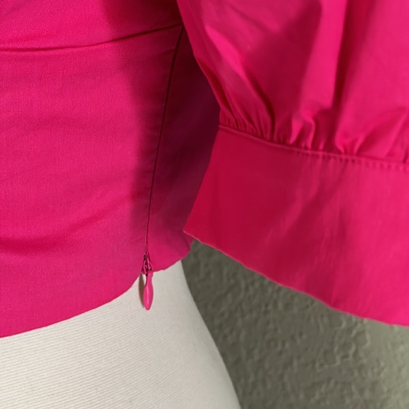 More to Come poplin pink crop top - Picture 5 of 9